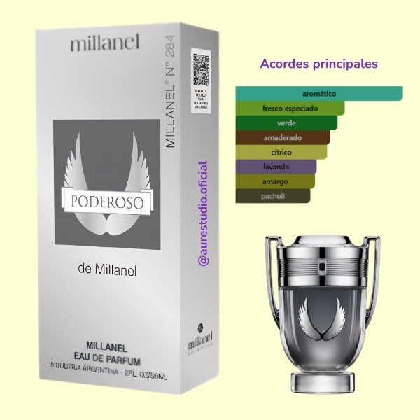 Producto - Fragancia 284 Dupe de Invictus Platinum