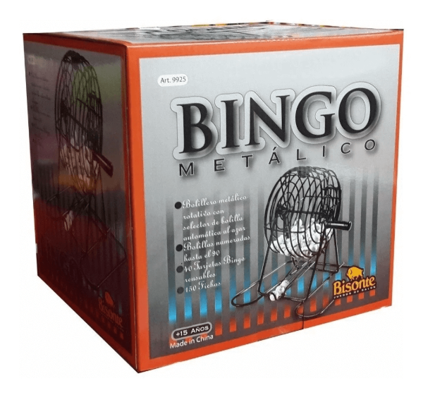 Producto - Bingo Metálico Bisonte [Alquiler]