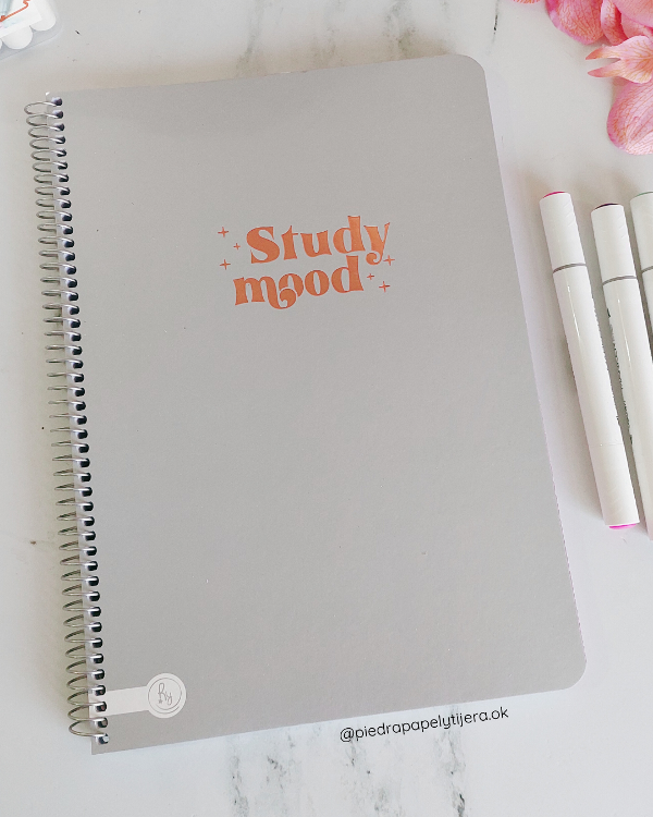 Producto - Cuaderno t. flexible study mood