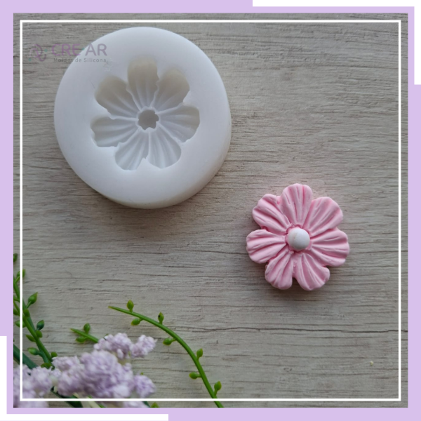 Producto - FLOR PETALO RAYADO