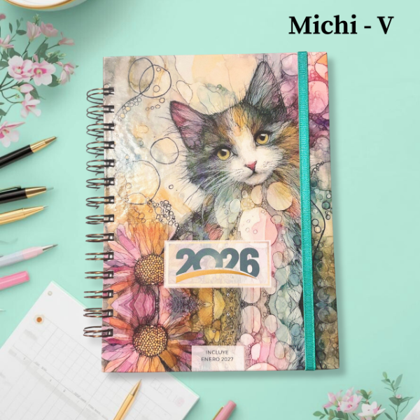 Producto - Agenda 2026 MICHI / Vertical