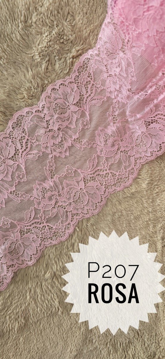 Producto - P207 PUNTILLA ROSA 18 cm