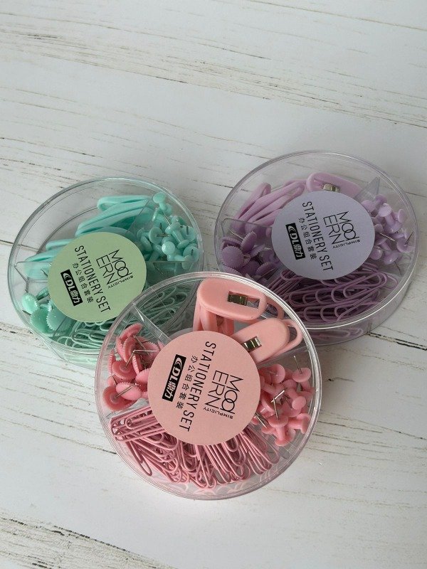 Producto - Kit de clips-broches-pinches-pins