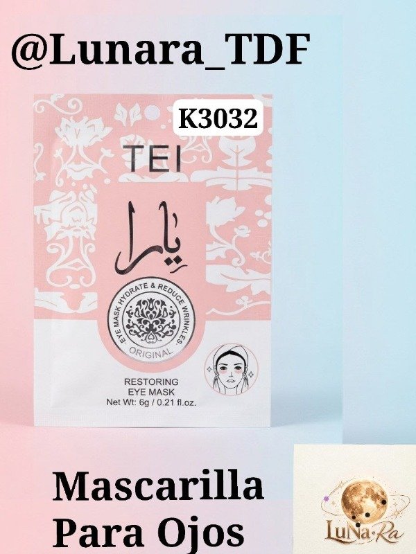 Producto - Mascarilla Hidratante para Contorno de Ojos ARABE (ROSA) - 0