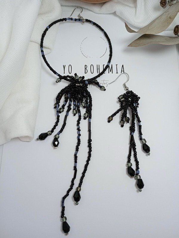 Producto - Aros LIA irregular grafito - 1