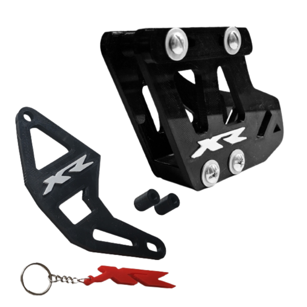 Producto - Kit Guía De Cadena Cubre Piñón Xr +llavero Honda Xr125 150 - 3