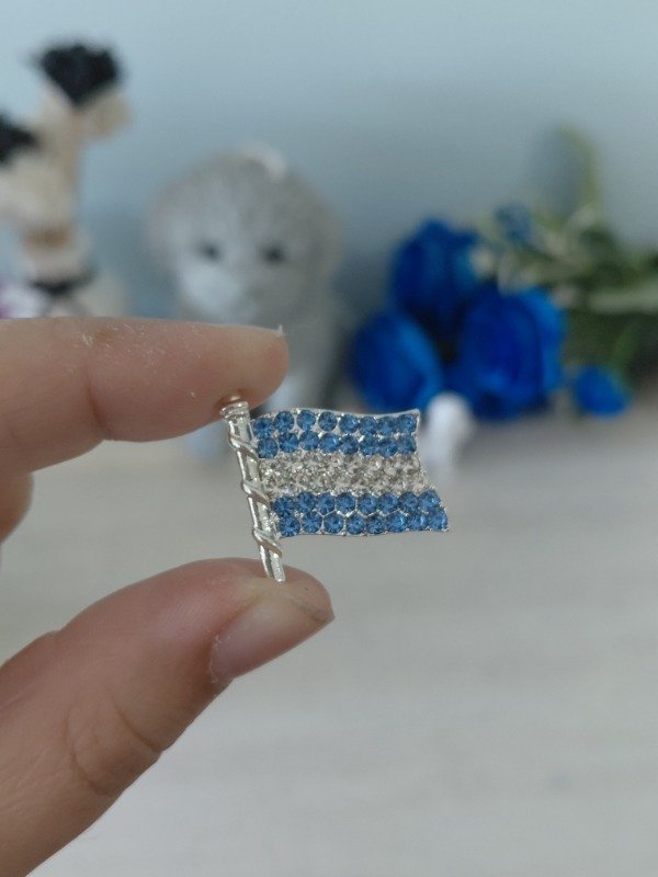 Producto - Pin metalizado - Bandera argentina