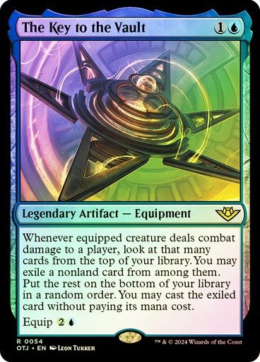 Producto - The Key to the Vault Foil  Outlaws of Thunder Junction