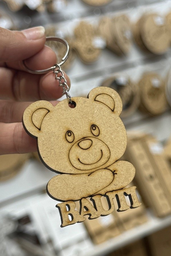 Producto - Llavero osito con nombre