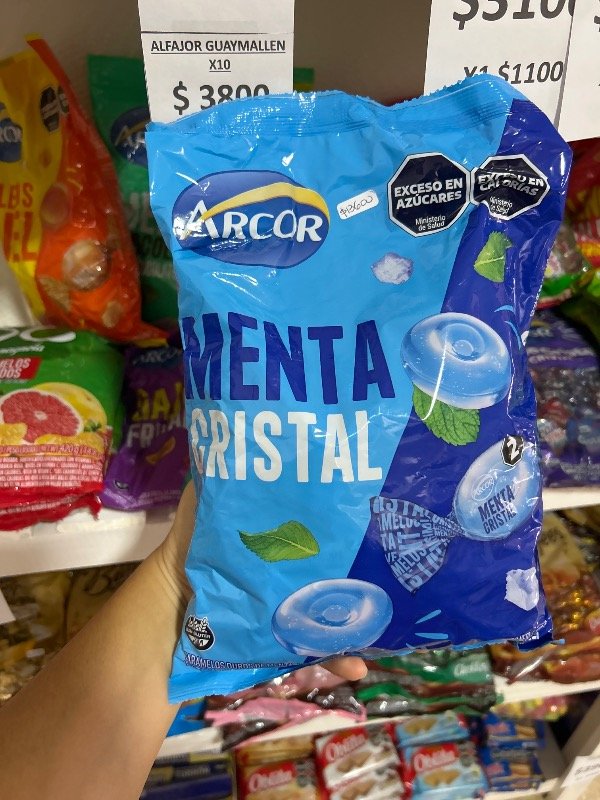 Producto - CARAMELOS MENTA CRISTAL 810GR
