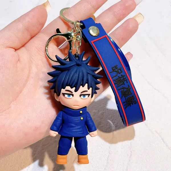 Producto - LLAVERO DE GOMA MEGUMI FUSHIGURO JUJUTSU KAISEN