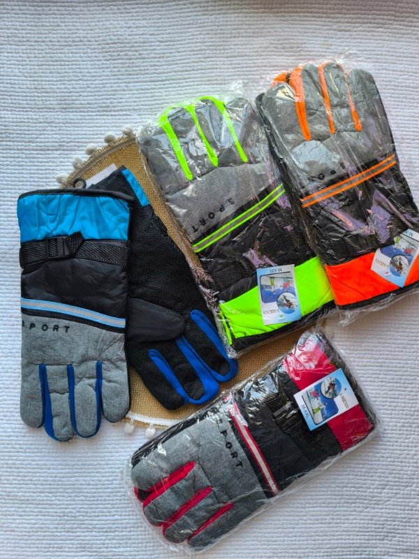Producto - Guante para moto colores con piel por dentro