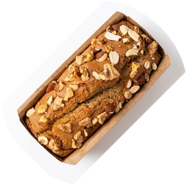 Producto - Budín de vainilla con frutos secos, almendras y nueces