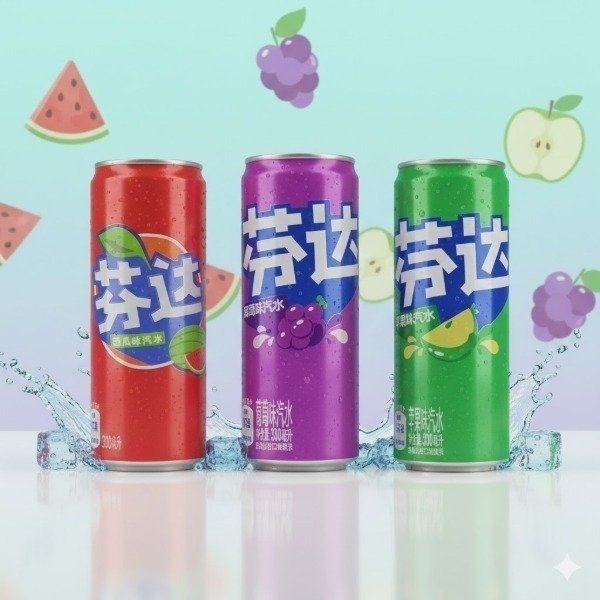 Producto - Fanta Asiática 330 ml (Ingrese para elegir Sabor)