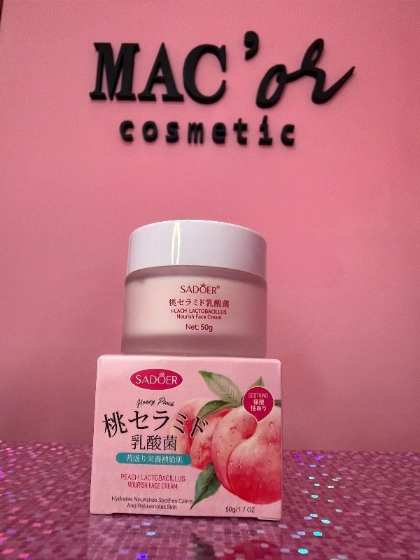 Producto - Crema facial con durazno y lactobacillus Sadoer