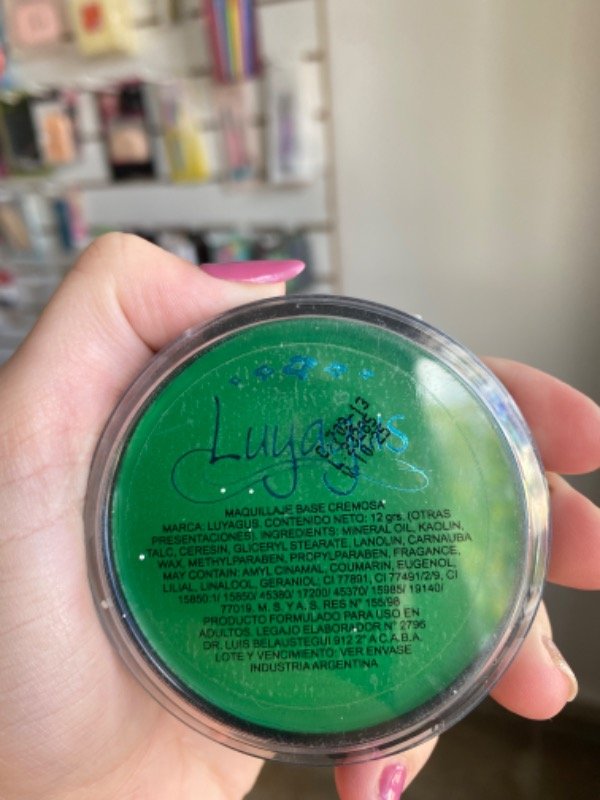 Producto - Maquillaje artístico Verde