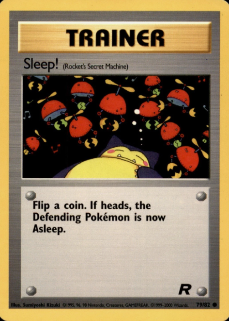 Producto - Sleep! 79/82 Team Rocket Unlimited