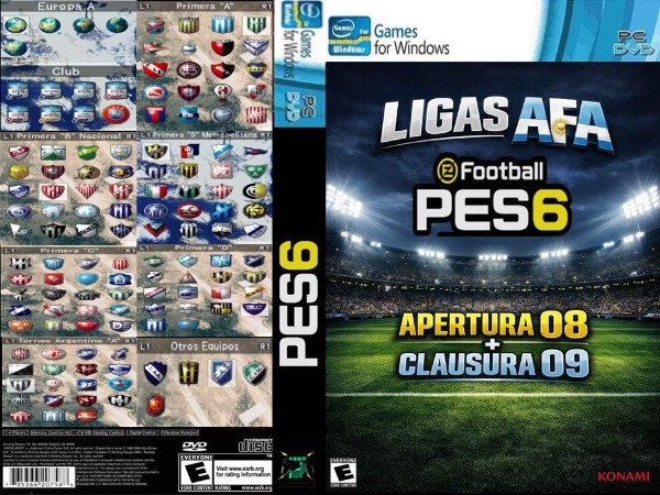 Producto - PES 6 TORNEO APERTURA 08 + CLAUSURA 09 (PC)