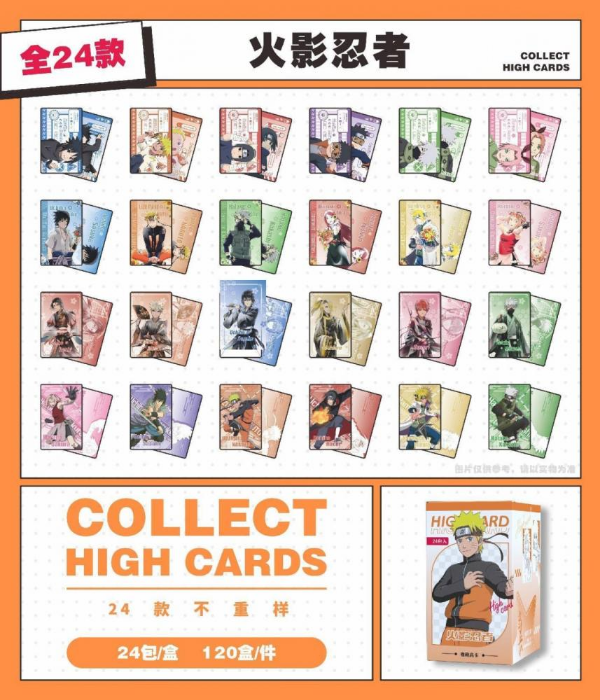 Producto - Cartas Coleccionables Naruto