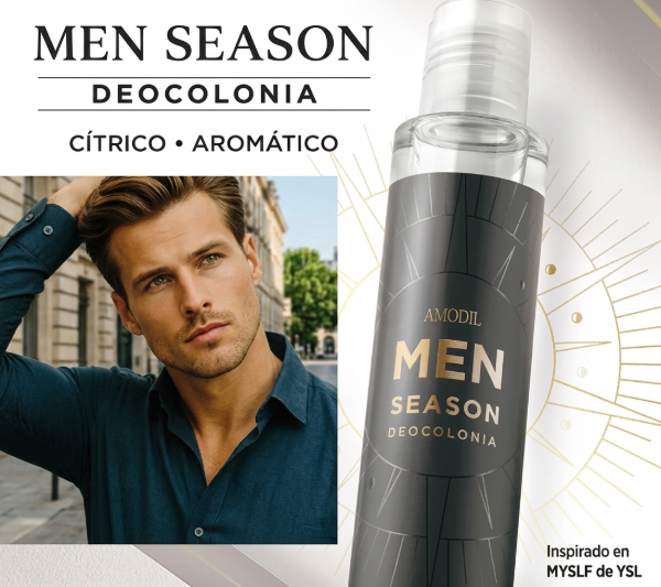 Producto - Deocolonia "Men Season" Amodil de 150 ml