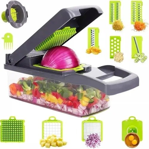 Producto - Mandolina Picador Cortador Rallador De Verduras 16 Pzs En 1