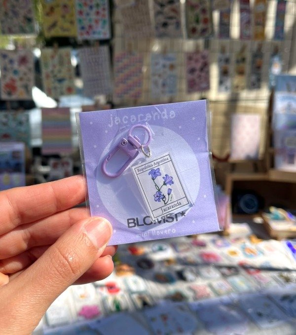 Producto - Mini Llavero Jacaranda