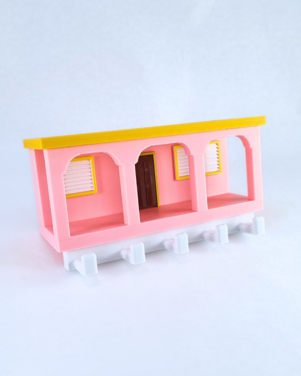 Producto - Porta Llaves La Casita de Bad Bunny