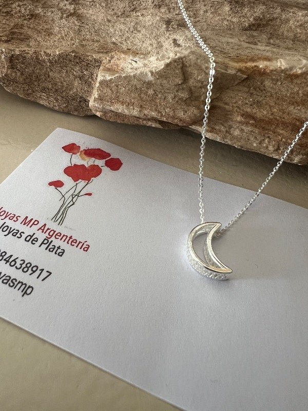 Producto - Cadena Luna de plata - 2