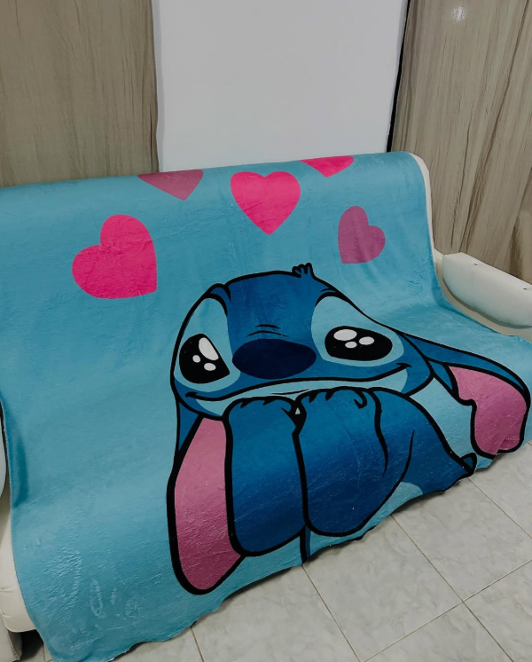 Producto - Manta Stich Enamorado