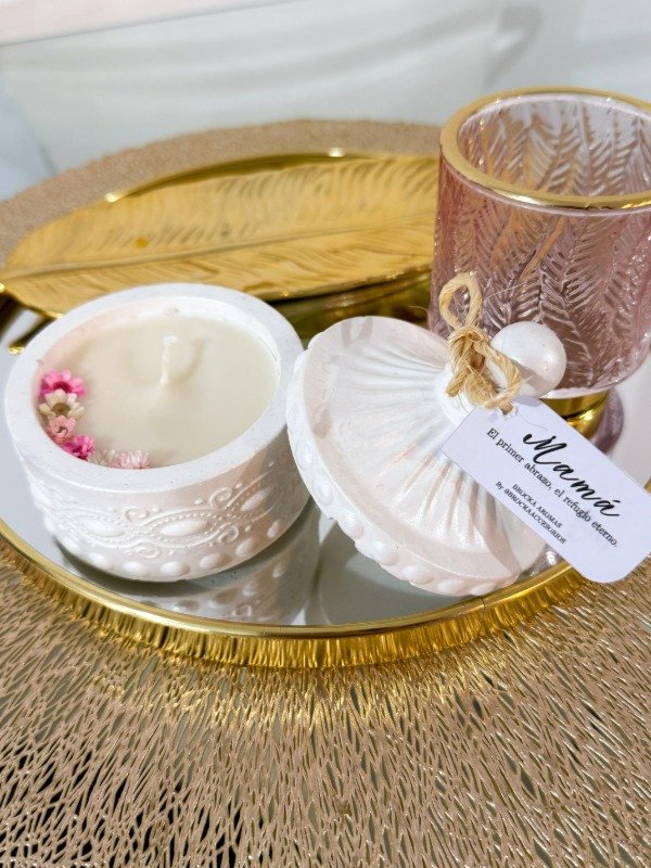 Producto - Vela caramelera vintage DURAZNO