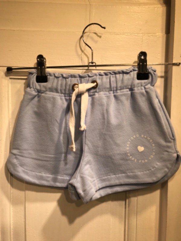 Producto - Short CASTORO celeste algodón Nuevo c/etiqueta Talle 4 años - PRECIO: 24X