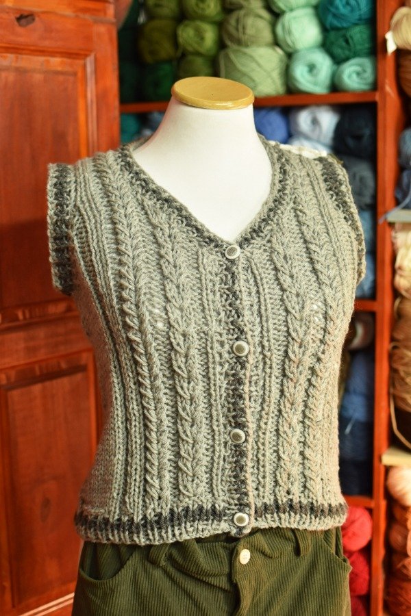 Producto - Chaleco Años - Gris Plata - 10