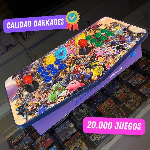 Producto - ARCADE PORTATIL TAMAÑO STANDARD CON SISTEMA DELUXE