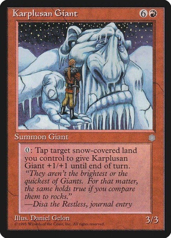 Producto - Karplusan Giant  Ice Age
