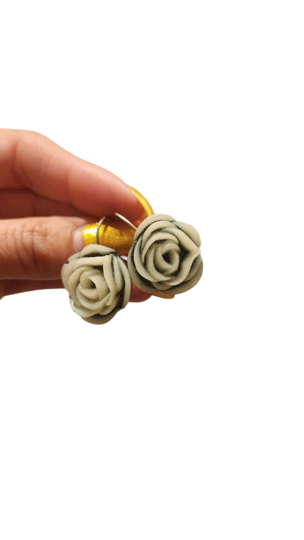 Producto - Aros Rosa Gris/Negra