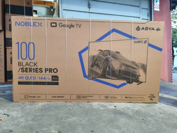 Producto - SMART TV NOBLEX 100" QLED BLACK SERIES PRO 91DR100X9610
