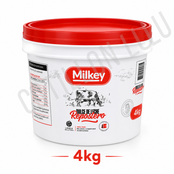 Producto - BALDE 4kg DULCE DE LECHE REPOSTERO MILKEY