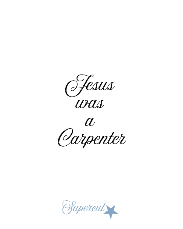 Producto - JESUS WAS A CARPENTER - REMERA