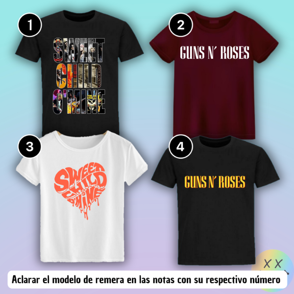 Producto - Remeras Guns N Roses #1