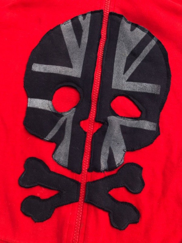 Producto - Zip up Painted Skull - 4