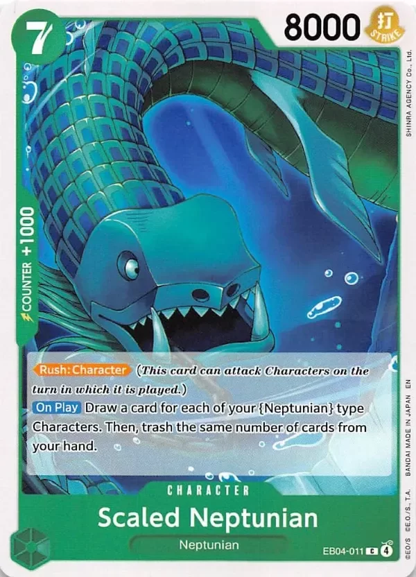 Producto - Scaled Neptunian EB04-011 The Azure Sea's Seven