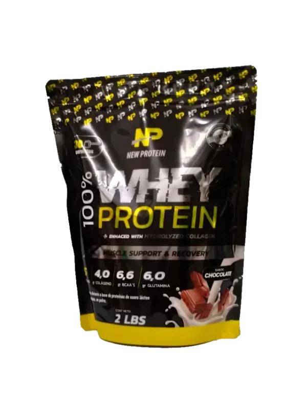 Producto - Whey Protein 1 Kg New Protein Con Colágeno Hidrolizado