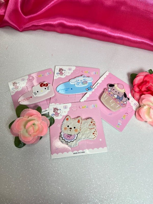 Producto - Hebillas pinza de goma x1 personaje