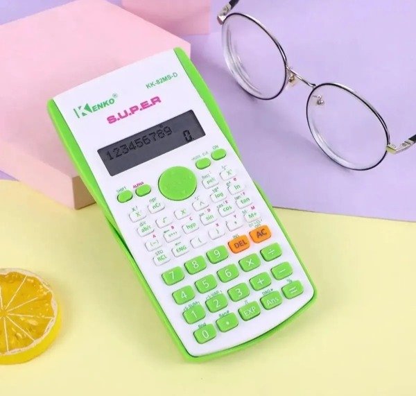 Producto - Calculadora Científica KENKO 10+2 Digitos kk 82ms VERDE - 4