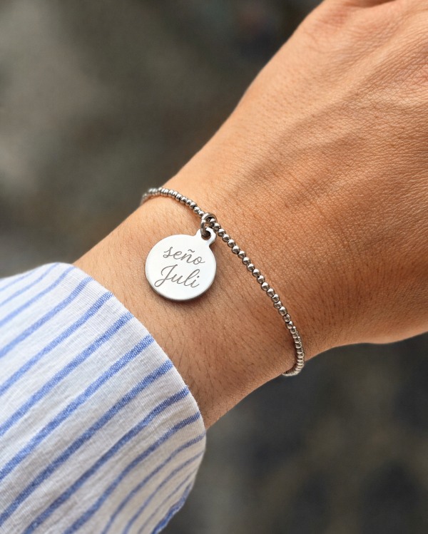 Producto - Pulsera Seño personalizada bolitas - 0