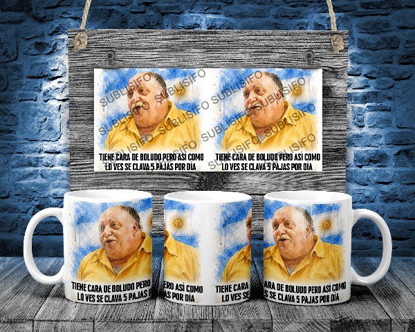 Producto - Tiene cara de boludo pero... [Los Simuladores][Stencil Art] - 1
