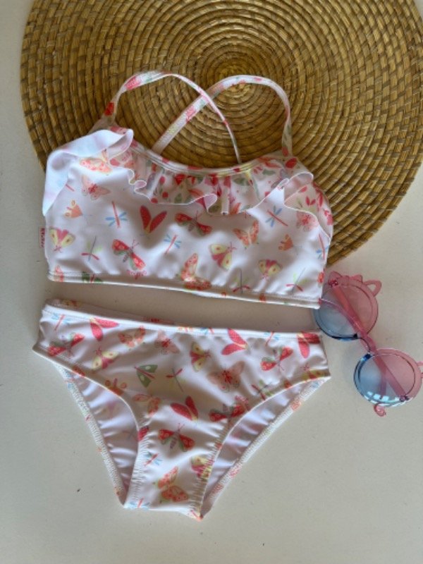 Producto - Malla dos piezas mariposas