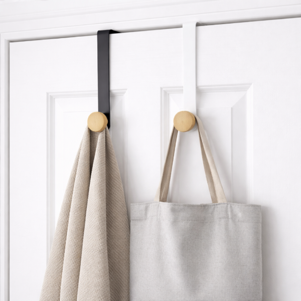Producto - Colgante para Puerta de Metal y Bambú Negro