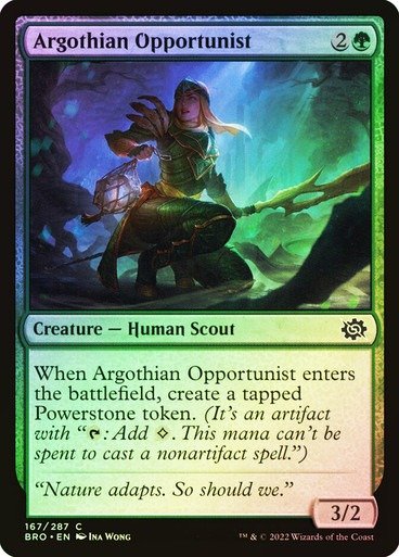 Producto - Argothian Opportunist Foil  The Brothers' War