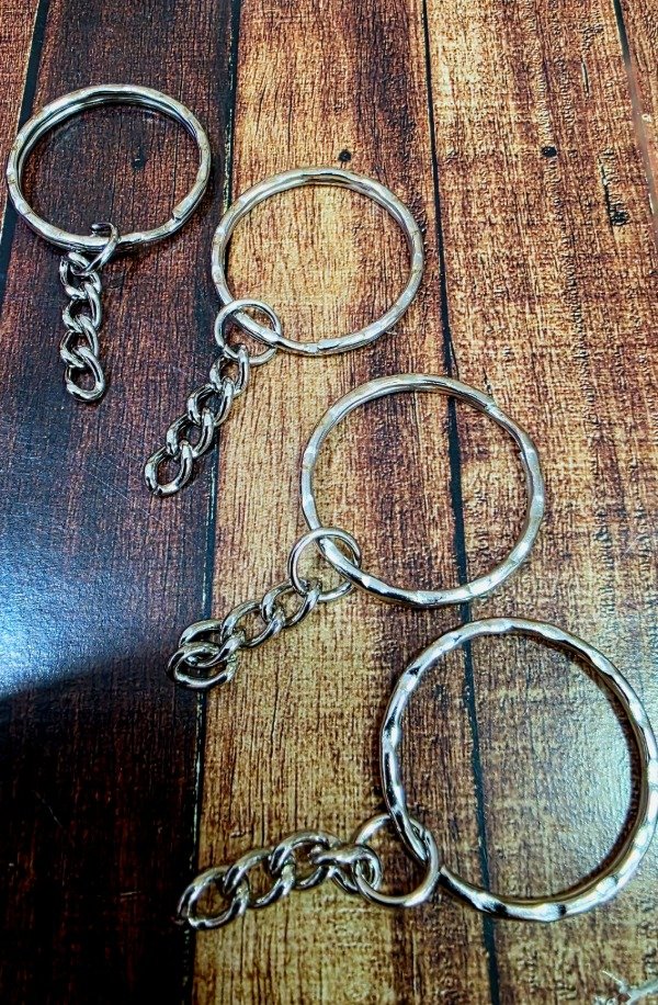 Producto - Argolla con cadena para llavero x 12 unidades